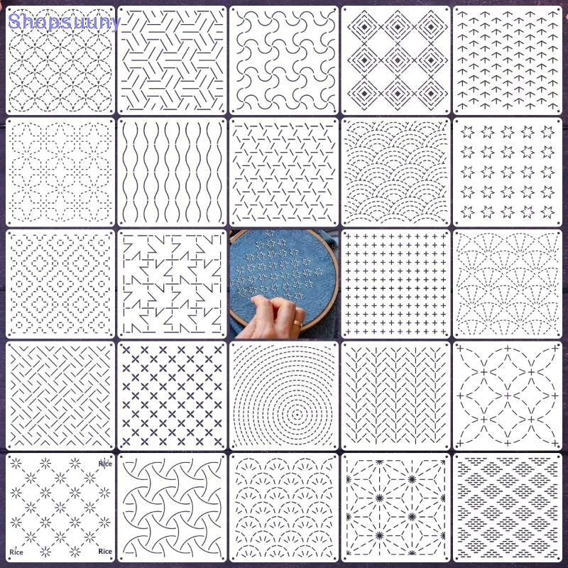 Photography Geometry - [SU]8/9/24/32 peças de estênceis de costura