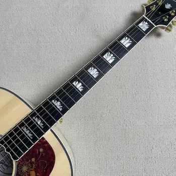 中國製造,原聲吉他,6弦,20品,43英寸,包郵 6 最佳銷售 馬丁原聲吉他 - №3