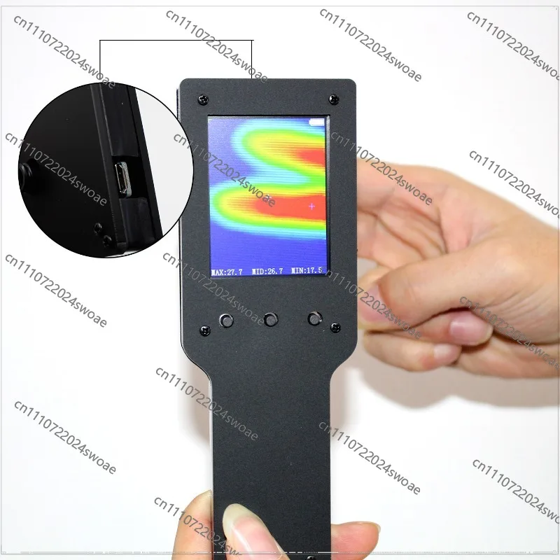 Infrared Thermal Imaging MLX90640IR 2.4-inch LCD Infrared Thermal Imager Array Handheld Thermal Imager