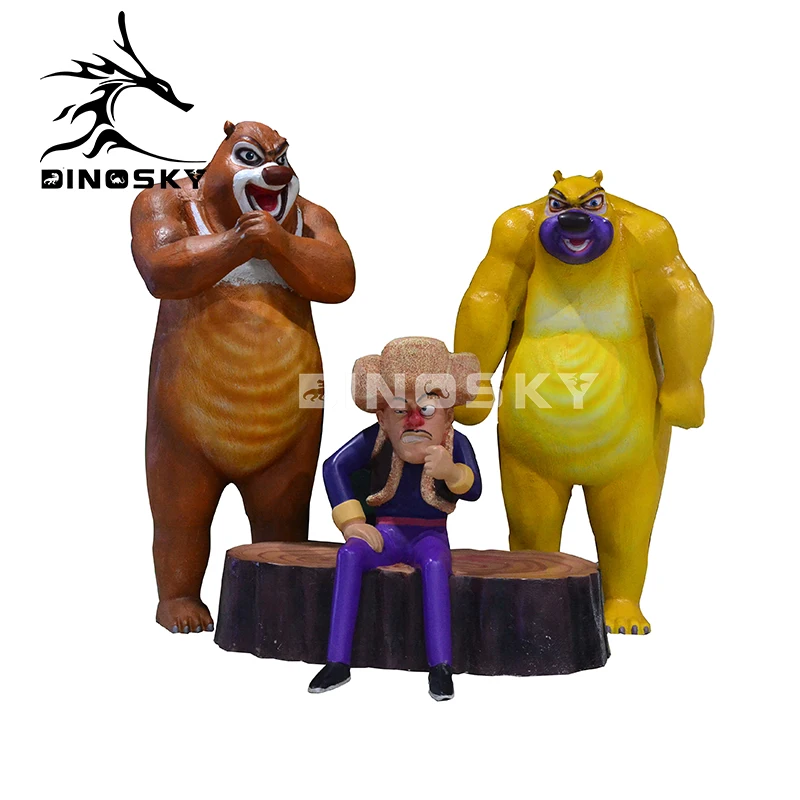 

ATV&UTVFiberglass Chinese Cartoon Characters Sculpture DINOSKY
