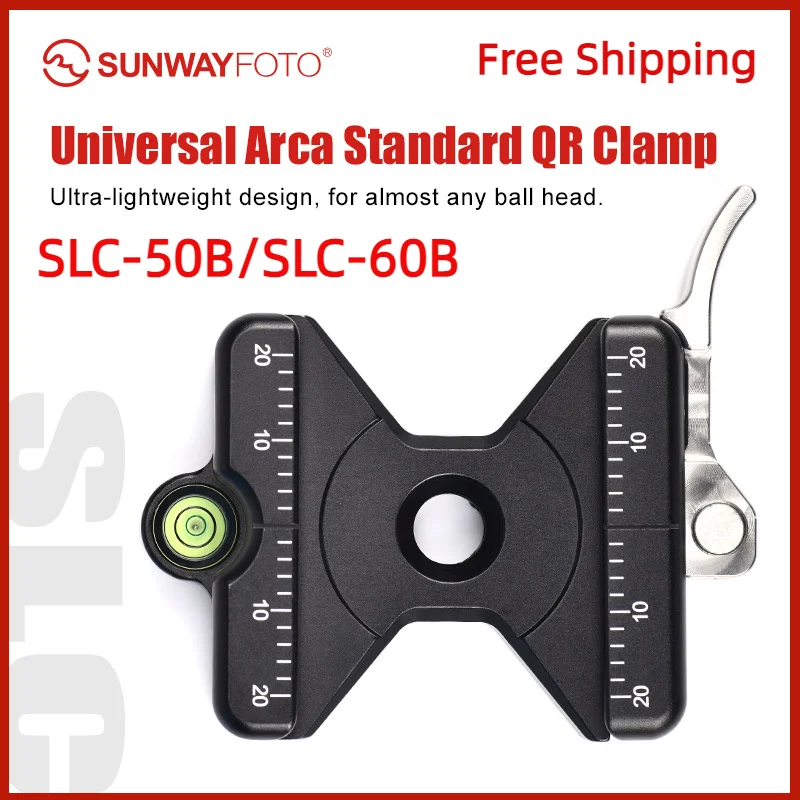 

SUNWAYFOTO SLC-50B/SLC-60B Arca Swiss Quick Release Clamp RRS Compatible