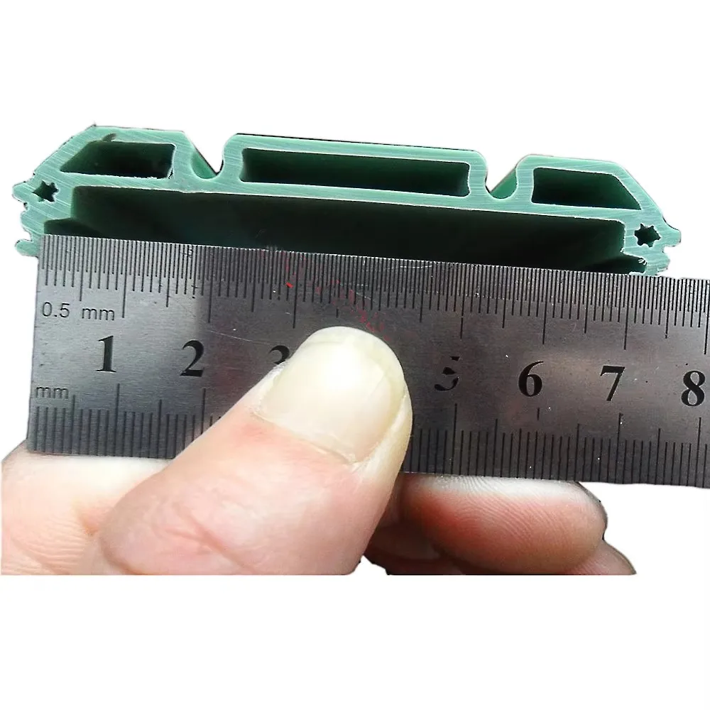 PCB bracket box shell 72mm wide 142-163mm long, suitable for DIN rail cut PCB module installation circuit board