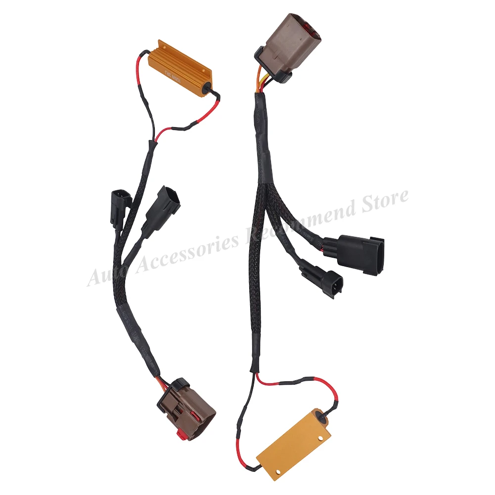 Für Dodge Ram 1500 2009-2018 Halogen zu LED Rücklicht Umrüstungs-Kabelbaumadapter Plug & Play für Ram 2500 3500 2010-2018
