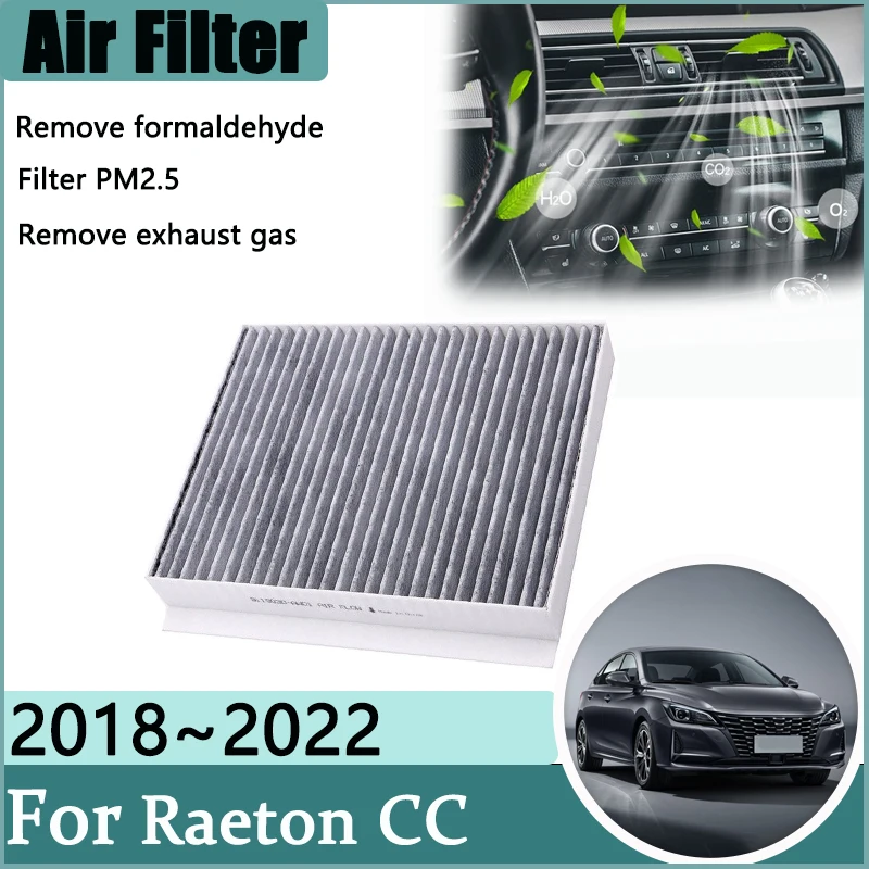 Air Conditioner Filter For Changan Raeton CC 2018~2022 2021 2020 2019 Purification Acesories Activated Carbon Engine Filter Grid