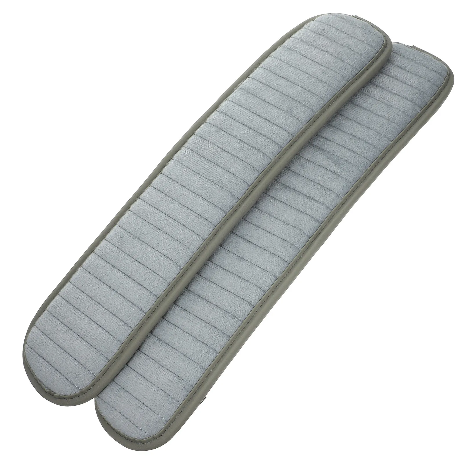 1Pair Desk Chair Arm Pads Soft Cushioned Anti-Slip Armrest Covers for Standard Executive Chairs Detachable Washable Modern