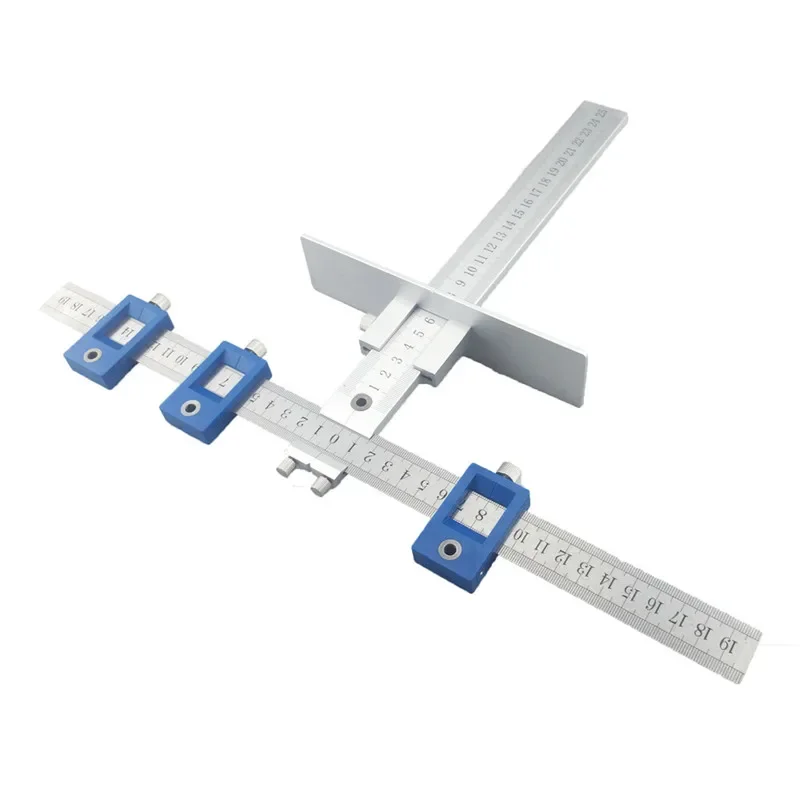 2025 أداة تهزهز أدوات النجارة - دليل قالب الحفر لأدوات تركيب مقبض الباب والدرج #5