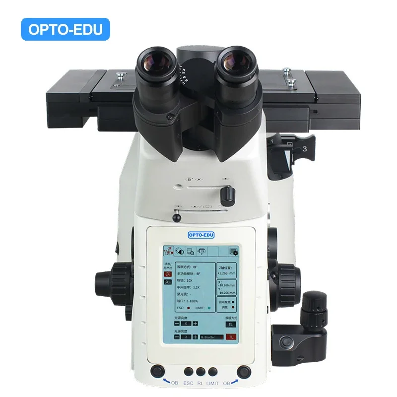 OPTO-EDU A13.1098 Full Motorized Inverted Metallurgical Microscopes