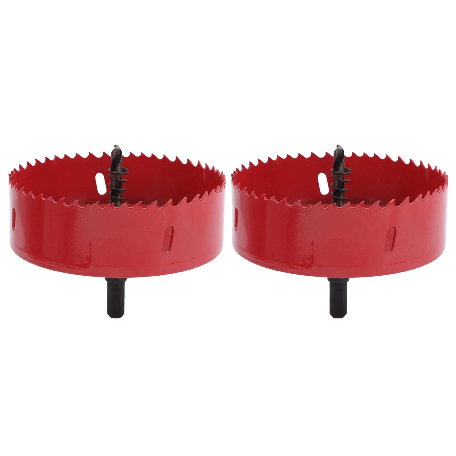 2 Sets BiMetal Hole Saw Cutter Set for Aluminum Board PVC Iron Sheet Hole Open 120165mm Metal Hole Opener Hole Cutter Drill Bit