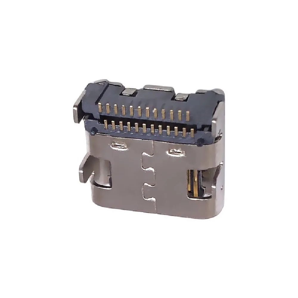 TYPE C 24P Double-row SMT USB 3.1 24Pin Female Socket Connector  Fast Charging Port Data Charging Plug Socket 3A High Current