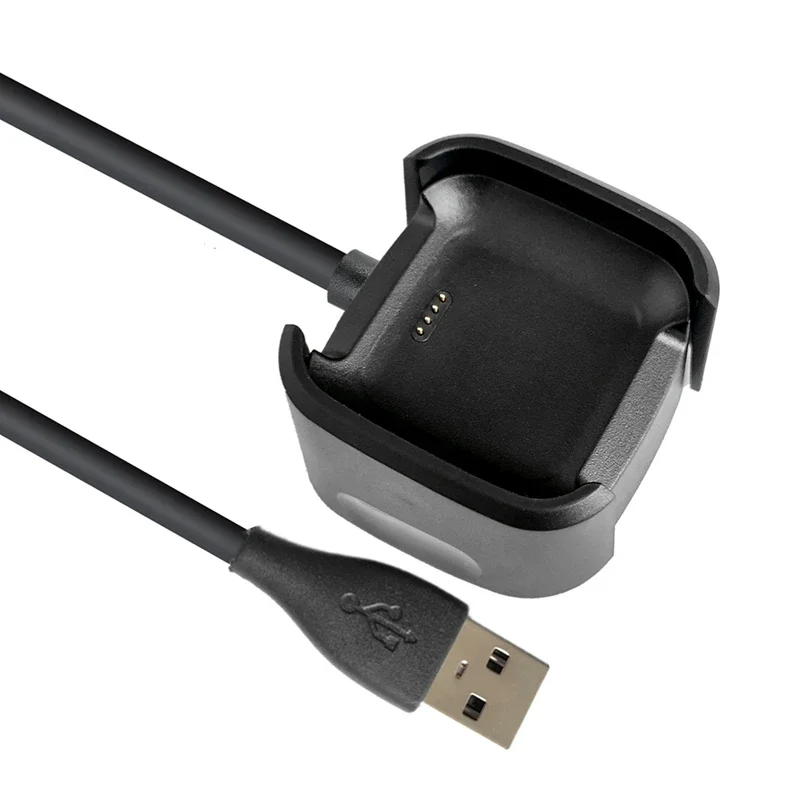 

USB Charging Cable For Fitbit Versa Smart Watch Fast Charger Dock Stand Cradle For Fitbit Versa 2 Watch Accessories