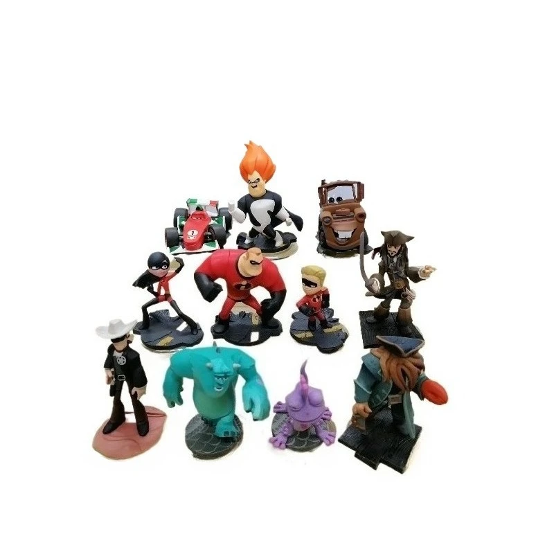 ديزني إنفينيتي 1.0 سيارات ذا لون رينجر مونسترز جامعة رقاقة متوافقة عمل أرقام لعبة أطفال هدية عيد ميلاد