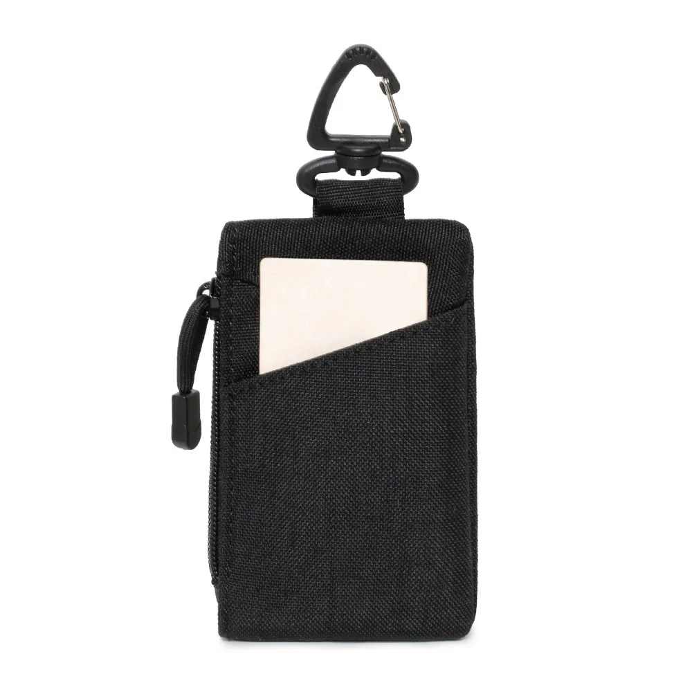 New Mini Key Wallet Multifunctional Solid Color Card Holder Pouch Coin Purse Unisex