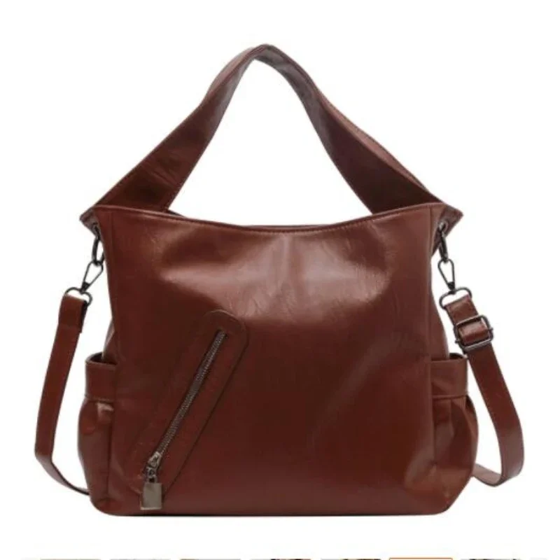 

High Quality Casual Female Bag Ladies Casual Tote luxurious Brand Shoulder Bags for Women Soft Leather Handbags Women Bag Bolsos