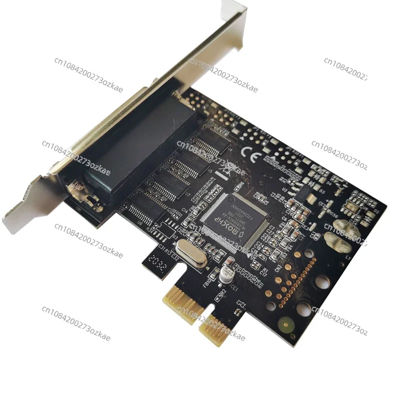 PCIe Serial Port Card Industrial Control RS232 Expansion Card DB9 Pin COM Communication Card 4 Ports with One To Four Serial