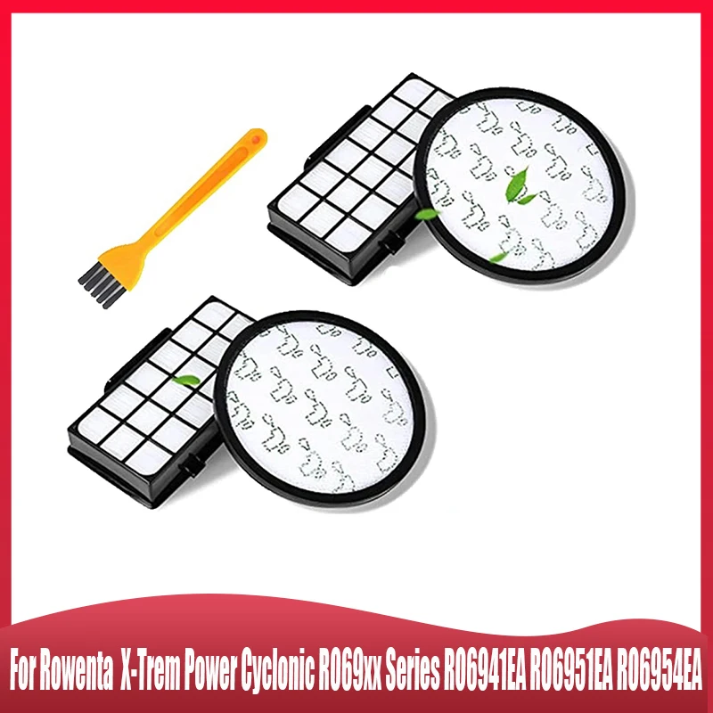 Filtro Hepa para aspiradora Rowenta x-trem Power Cyclonic RO69xx Series RO6941EA RO6951EA RO6954EA RO6963EA RO6921EA