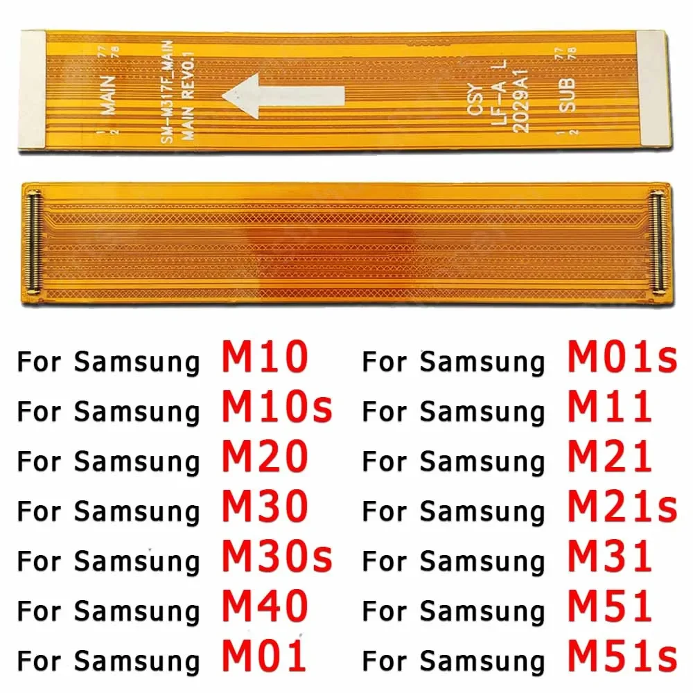 Main Board Motherboard Mainboard For Samsung Galaxy M10 M10s M20 M30 M30s M40 M01 M01s M11 M21 M21s M31 M31s M51 Flex Cable