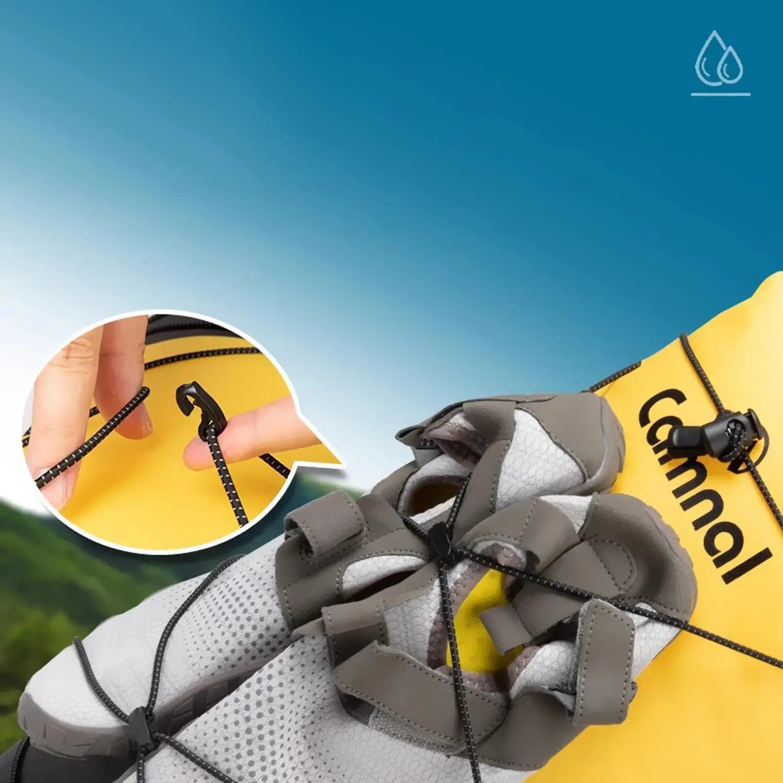 

Dry Backpack 20L Dry Bag Inflatable Kayaking Hiking Camping Bag Swim Float for Canoeing Snorkelers Travel Kayakers Swimming