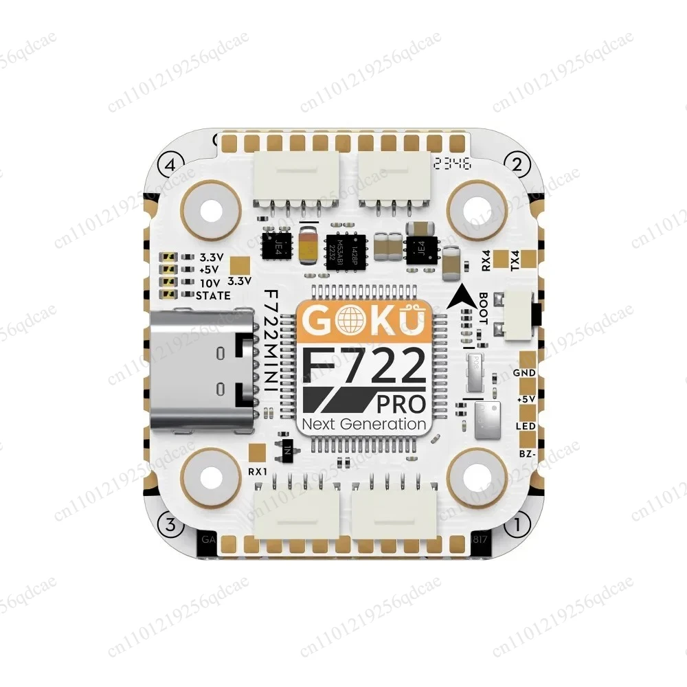 Flywoo GOKU F722 Pro Mini V2 20x20 Stack (45A, 32Bit AM32) - Plug&Play With O4/O4 Pro