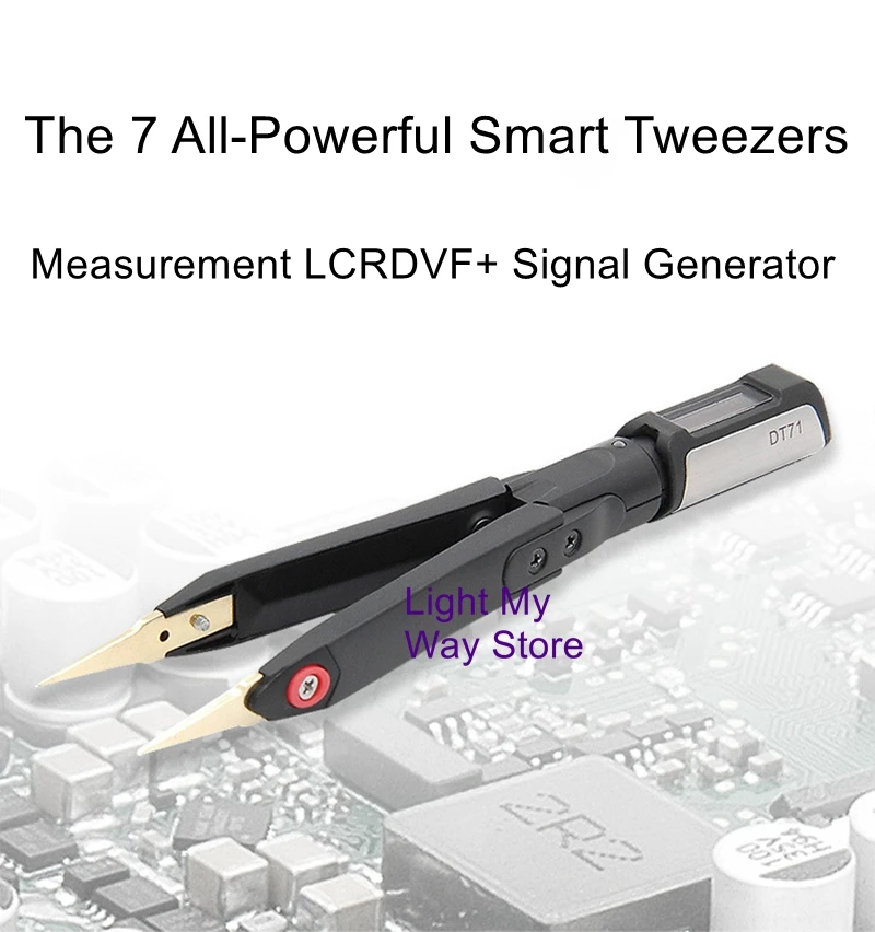 

DT71 LCR digital bridge intelligent digital tweezer capacitance inductance voltage measurement signal generator multimeter