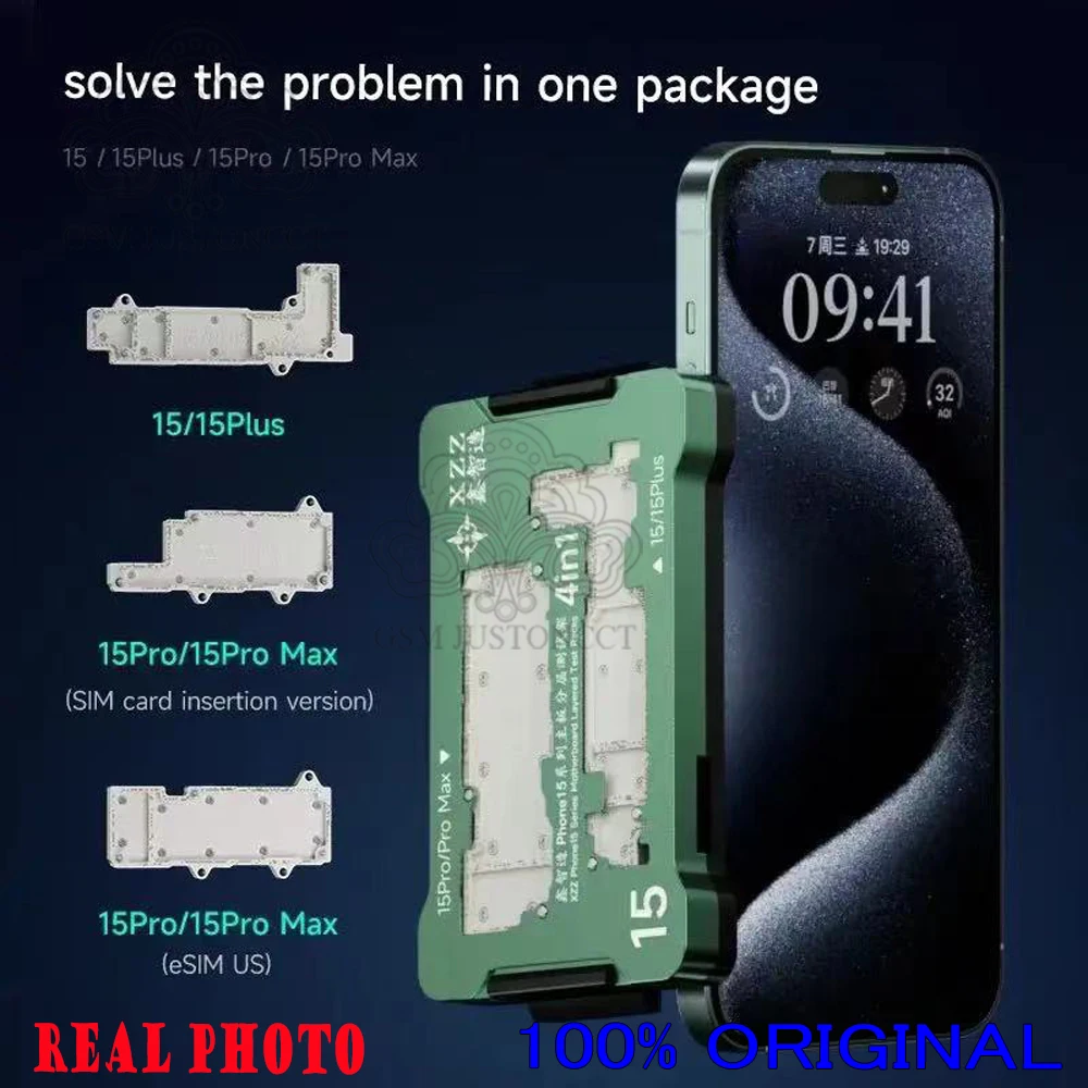 Xinzhizao Lower Middle Frame Test for iPhone, Motherboard Function Testing Fixture, Logic Board Upper, 15Plus, 15 Pro, 15 ProMaX