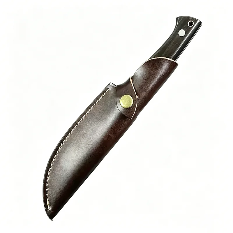 6 Inch Chopper Knife With Cover 3-layers BG42 Aviation Special Steel Blade Cleaver Utility Slicing Handmade Forged Kitchen Knife