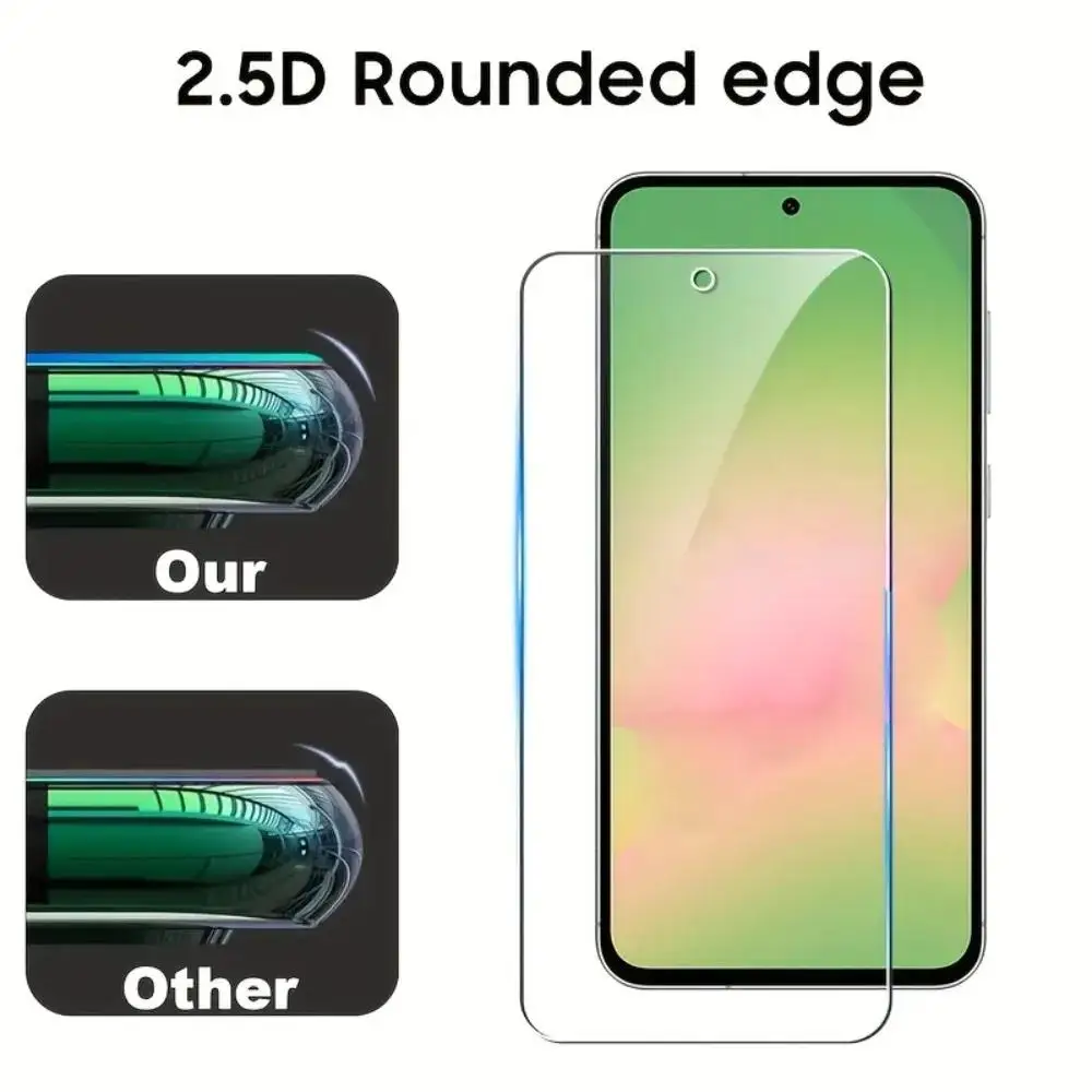 3 قطعة الزجاج المقسى الشفاف غطاء كامل حامي الشاشة ل Xiaomi 15T Pro Mi 13T 14T Poco X6 X7 Pro طبقة رقيقة واقية شفافة #6