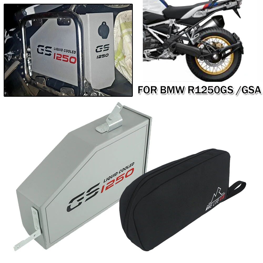 

Motorcycle Aluminum 5 Liters Left Side Box Cases Toolbox Inner Bag For BMW R1250GS ADV 2018 2019 2020 2021 R1250 GS LC Adventure