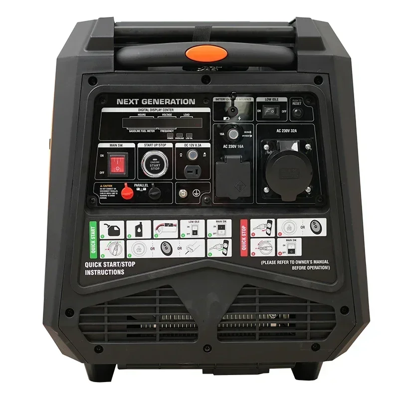 220V 60HZ generator remote control electric frequency conversion high power low noise househo