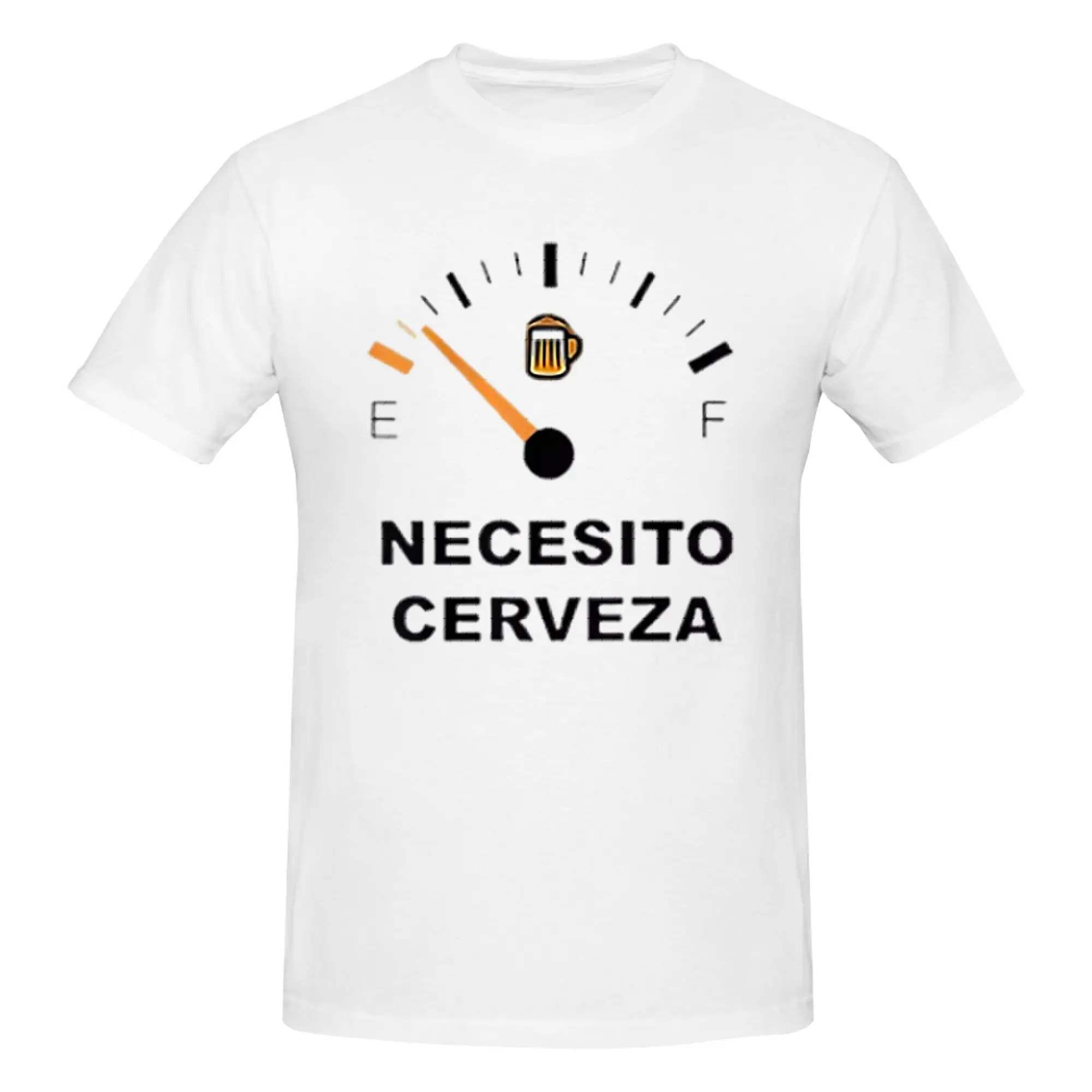 

Necesito Cerveza 100% Cotton T-Shirt Men's T Shirts Men Round Neck Short Sleeve S-6XL