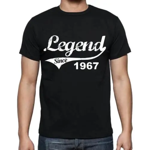 Heren Grafisch T-Shirt Legende sinds 1967 – Legend Since 1967 – Cadeau voor