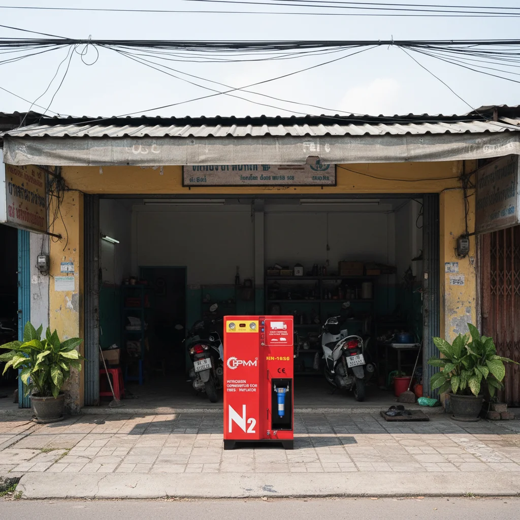 HPMM HN-1836 Nitrogen Inflator Car Tire Nitrogen Generator Nitrogen Gas Generation Equipment