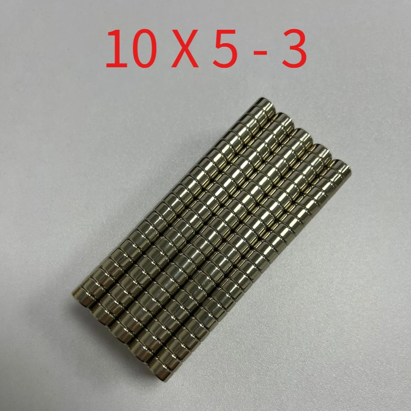 

10pcs/lot Diameter 10mm × Thickness 5mm - Hole diameter 3mm countersunk hole magent 10*5-3mm magnetic steel