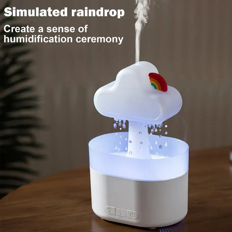 Cute Desk Humidifier Rechargeable Desktop Aromatherapy Diffuser Water Drip Humidifier Home Decoration Cartoon Humidifier For