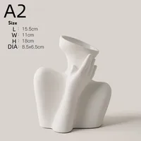 Creative Flower Vase Living Room - Ceramic Flower Pot Decoration 5