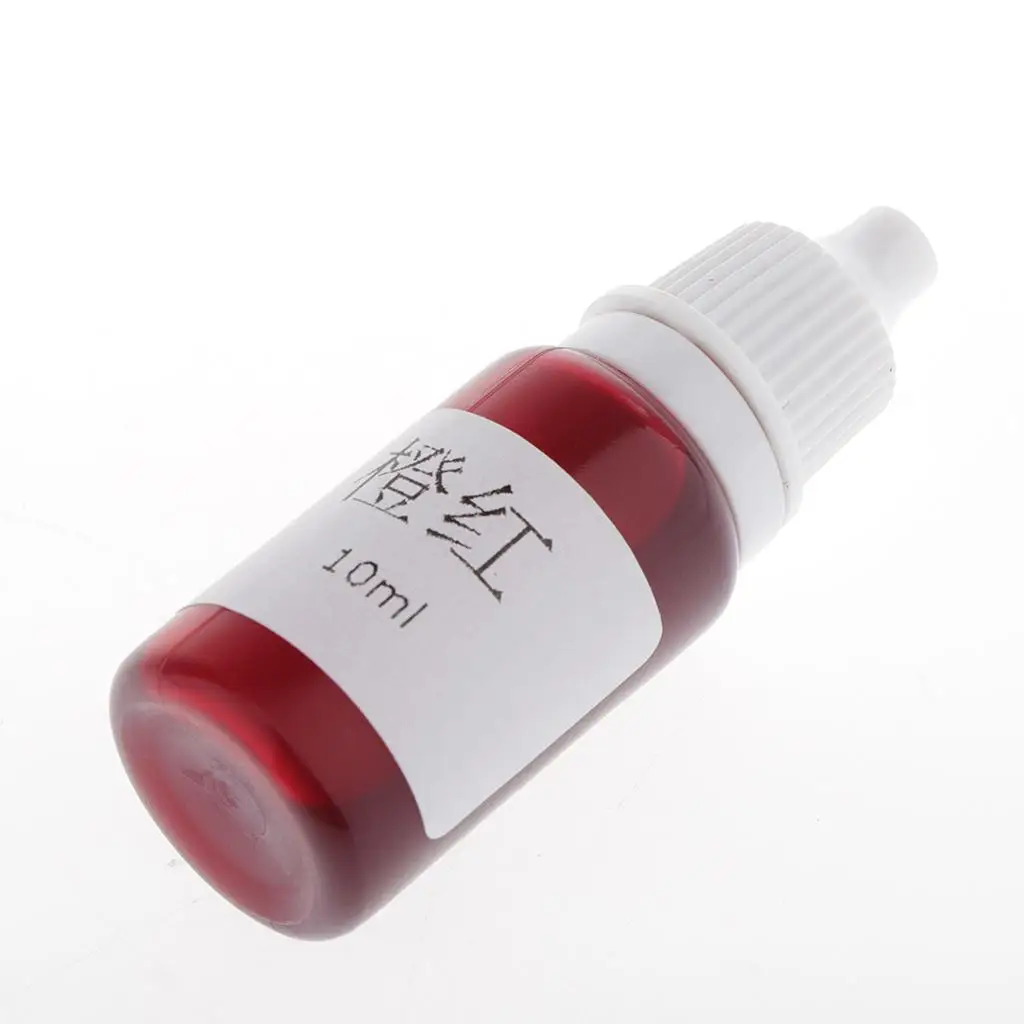 Soap Pigments Colors 10ml Liquid Dye Food Grade Colorant for Bath Bombs Clay Craft