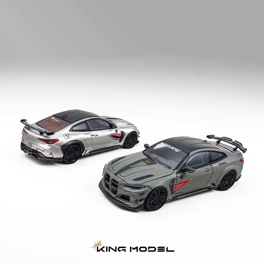King Model 1:64 DarwinPRO BMW M4 Alloy Diecast Model Car Collectible Gift
