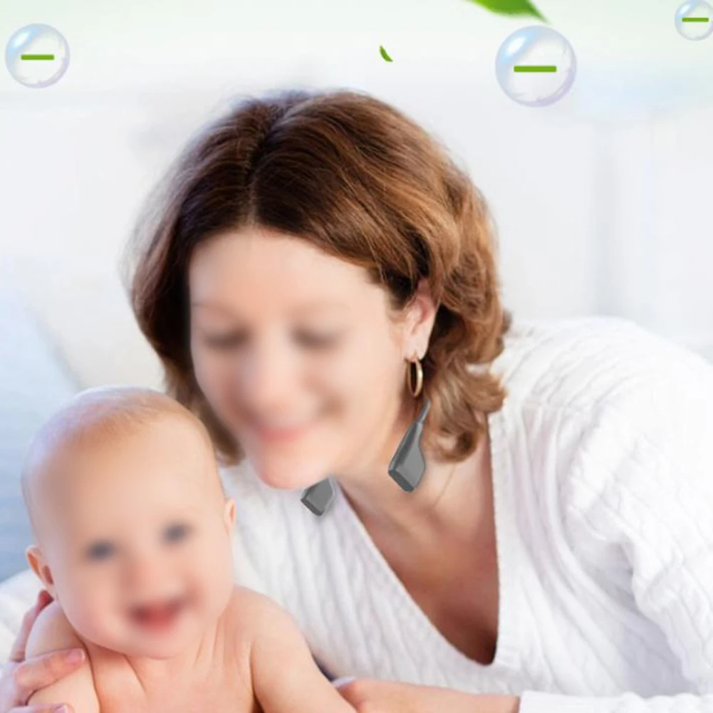 

Для поездок на работу, очиститель с ионным выпуском, подвесной очиститель для шеи, повседневная жизнь, качество воздуха, портативное устройство для очистки воздуха