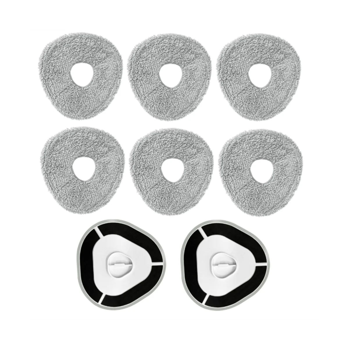 طقم بديل للروبوت المكنسة الكهربائية ، قطع الغيار ، ممسحة القماش ، وحدات التطهير ، narوول T10 ، J1 ، J2