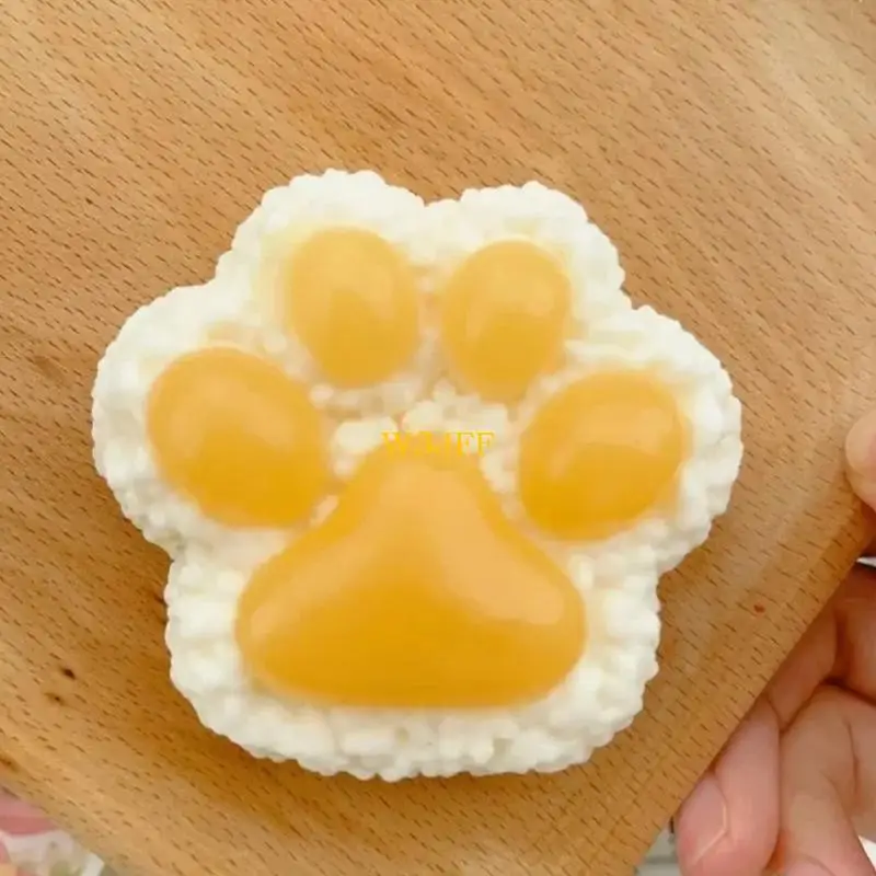 W3jf créatif yolk paths rebond patws figurine maltose nouveauté table table bâillon