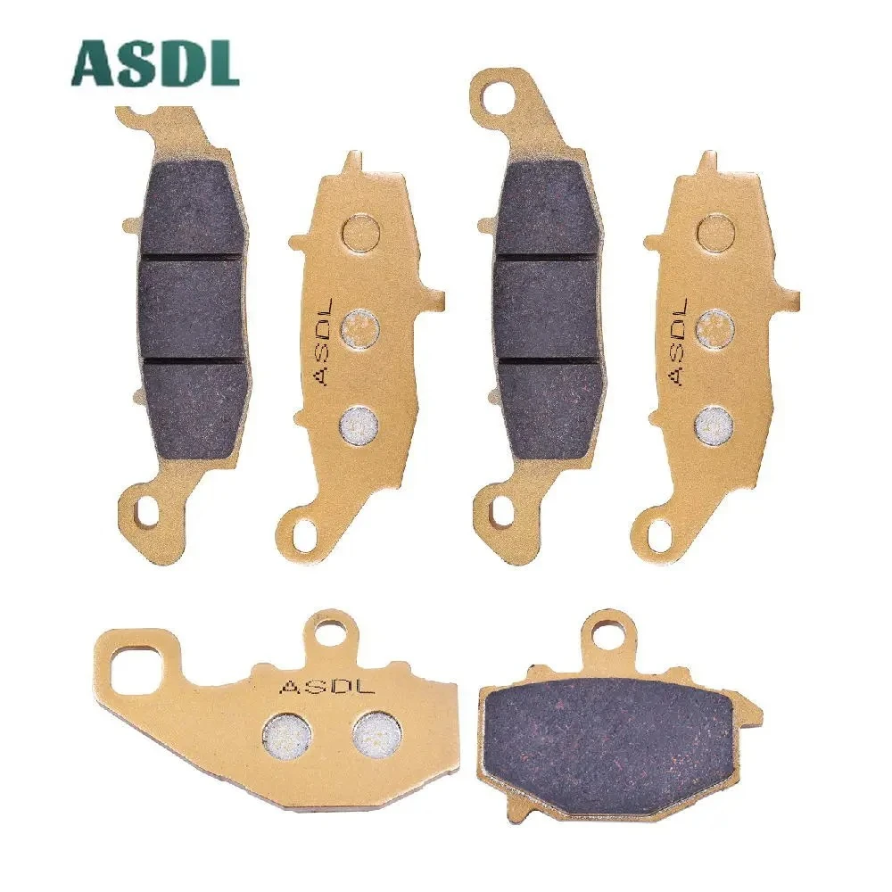 

Motorcycle Front Rear Brake Pads Kit for Kawasaki EX650 EX650R EX 650 R CBF 2011 KLE 650 KLE650 KLE650A KLE650C 650 2007-2013