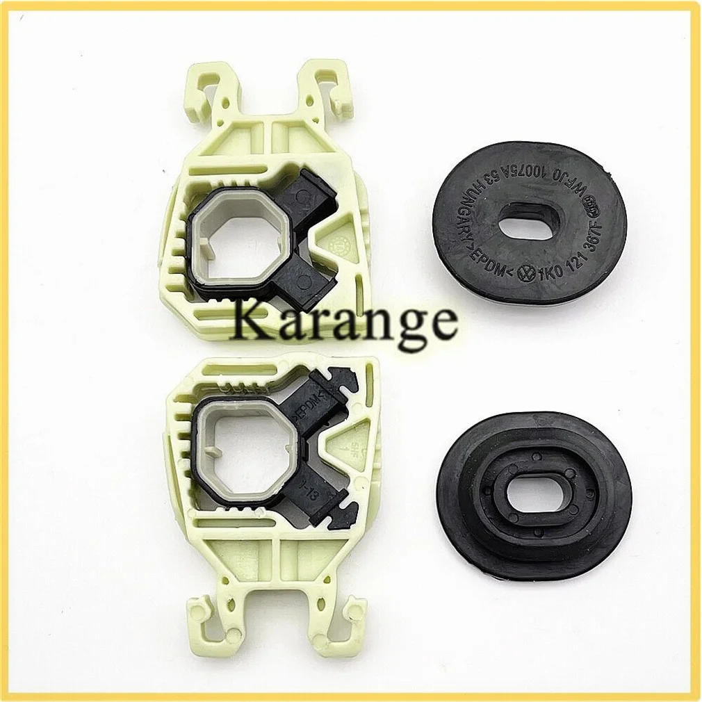 Upper & Lower Radiator Mount Bracket 4pcs 5Q0121367E KIT For VW Golf Passat A3 S3 TT Seat Leon Altea Toledo Octavia Superb