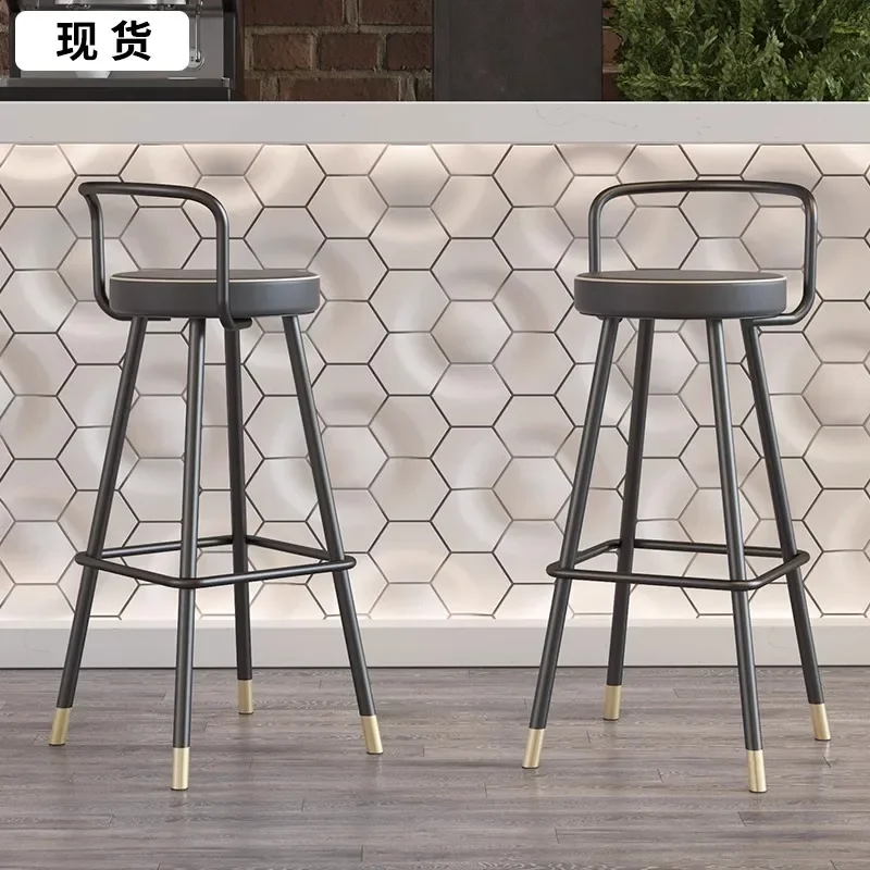 Unique Balcony Bar Stools Nordic Kitchen Aesthetic Makeup Design Dining Chairs Throne Restaurant Gaming Chaise Home Furniture