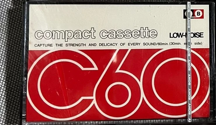 New and unopened blank tape for SONY C60