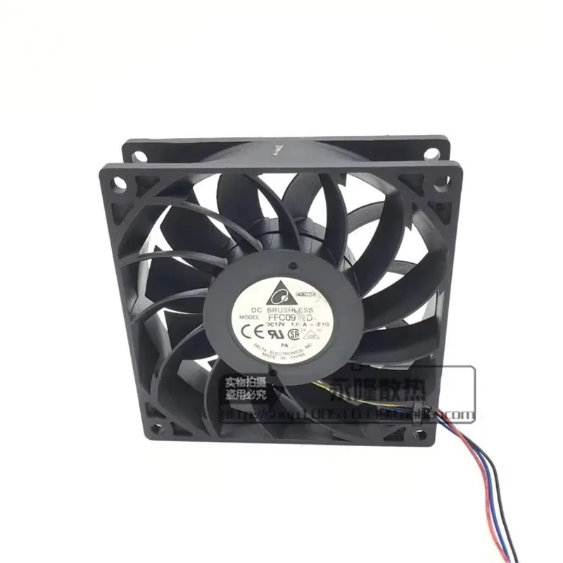 

New FFC0912D 90 * 90 * 25MM 12V 1.05A 9CM 4-wire PWM violent chassis server cooling fan