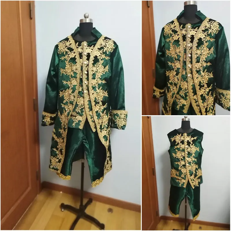 Victorian /Civil War  mens period costume Medieval Renaissance stage performance/Prince charming William V-019