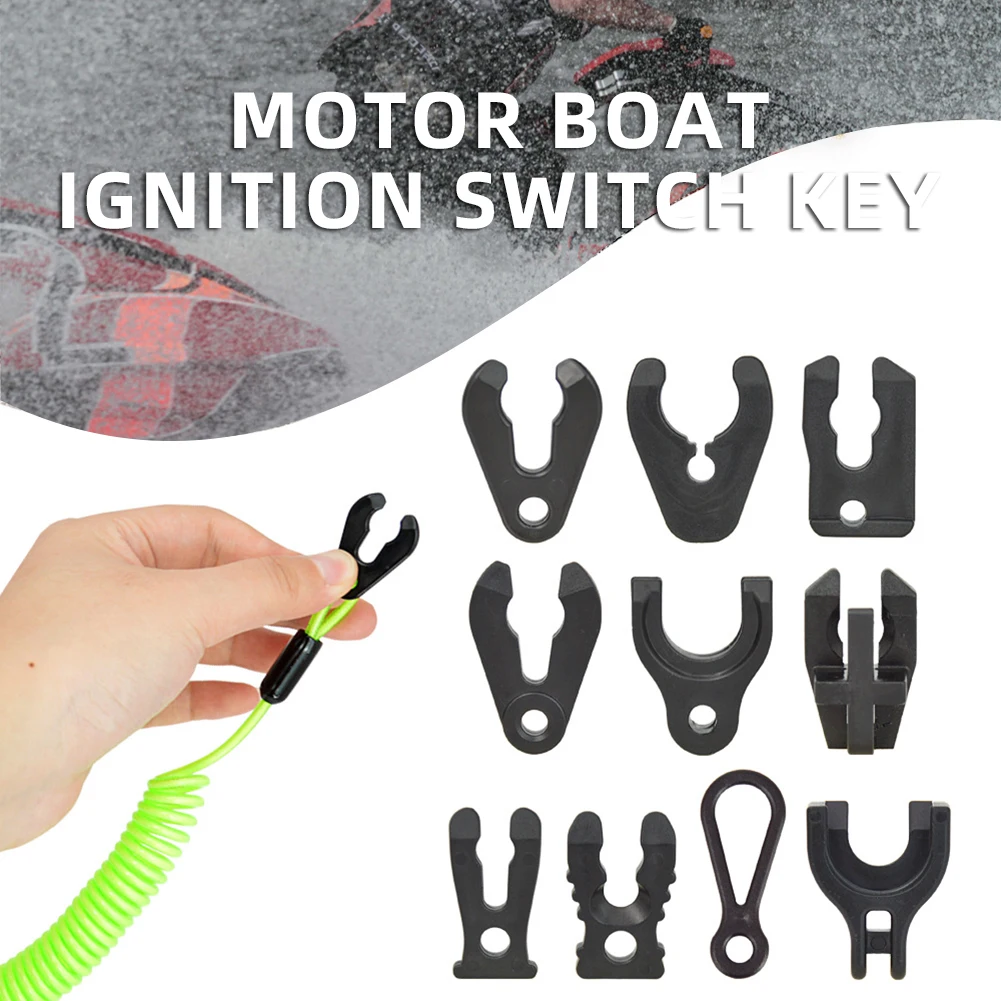 POM Outboard Kill Switch Motorboat Emergency Flameout Engine Flameout Boat Kill Switch Lanyard For Outboard Engine