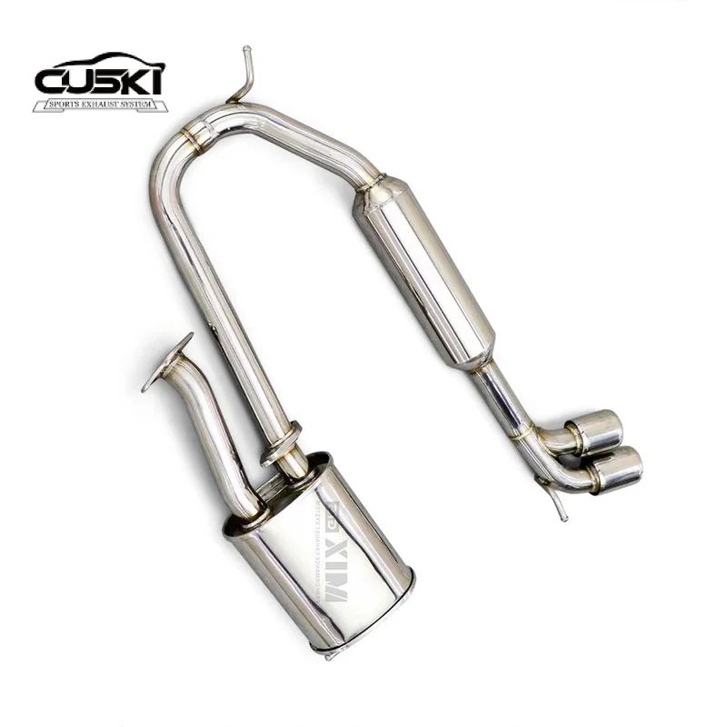 

Stainless steel cat back exhaust system suitable for Suzuki Jimny 1.5 2020-2023 automotive exhaust modification accessories