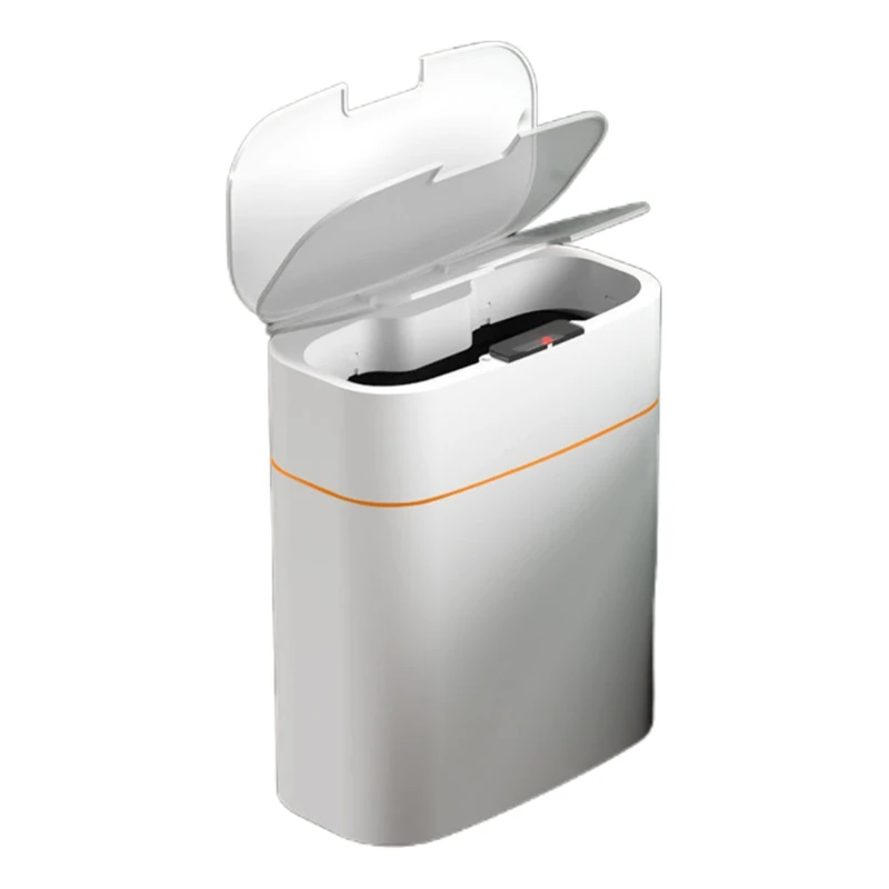 Smart Trash Can Household Large Capacity Living Room Bedroom Kitchen Toilet Waterproof Automatic Induction Electricity