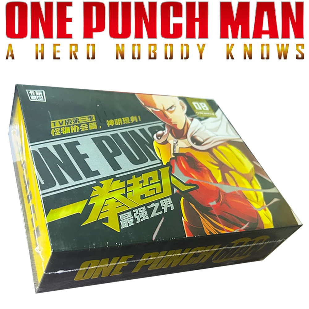 

Wholesale Japanese Anime One Punch Man Card Doll Saitama Janoska Bronze Barrage Flash Collection Card Game Hobby Toy Battle Gift