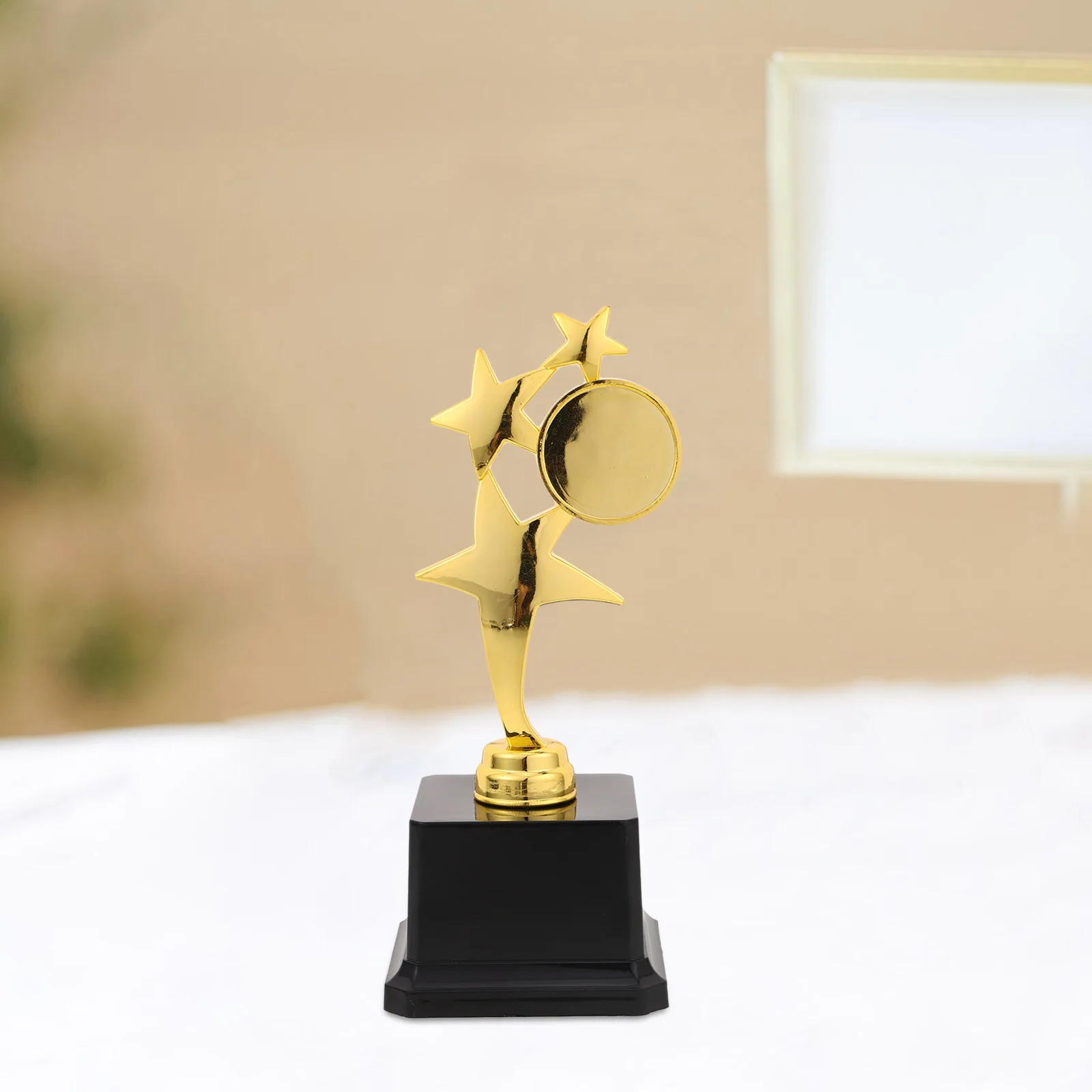

Star Trophy for Kids Golden Plastic Award Cup for Dance Soccer Basketball Music Competitions Student Recognition School